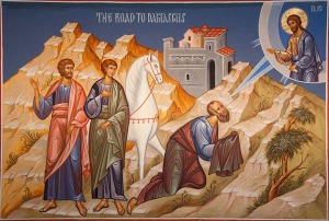 Icon of Paul's 'Damascus Road' conversion.